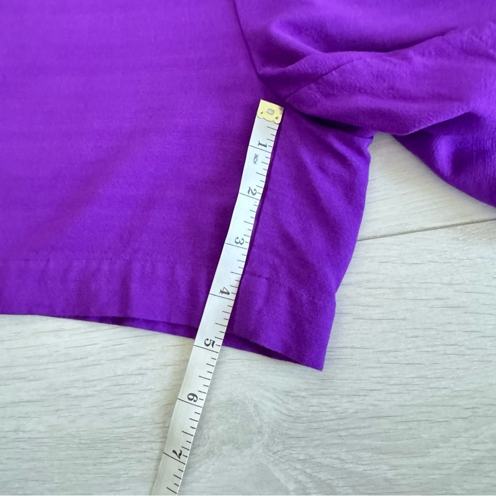 Maison Scotch Para Dise Violet Clean Cut Smart Airy High Waisted Shorts Sz XS - Picture 11 of 11